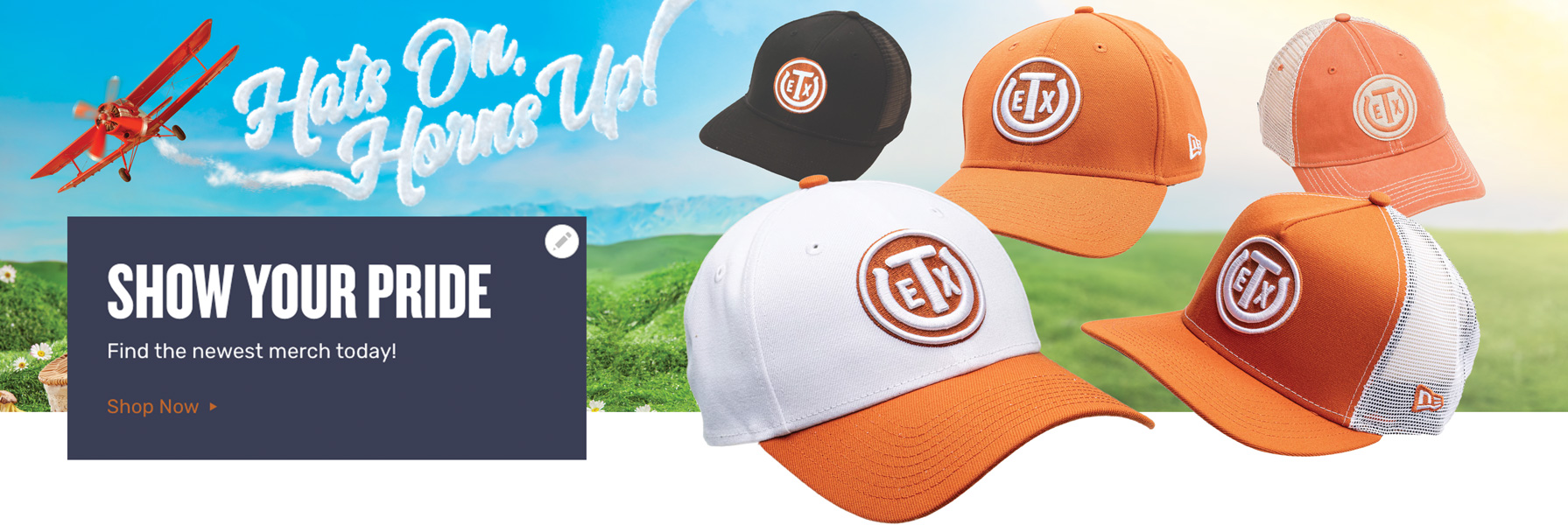Hats on, Horns Up!